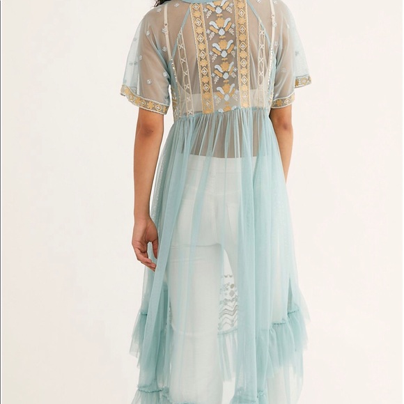 Free People Sabrina Maxi Top Xs 